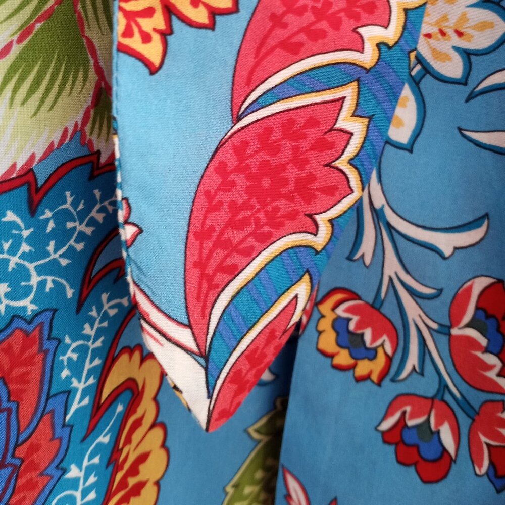 'Talbots' Floral Cotton Skirt Size XL - Picture 11 of 14
